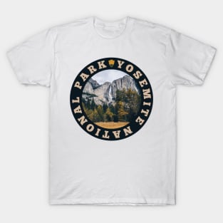 Yosemite National Park circle T-Shirt